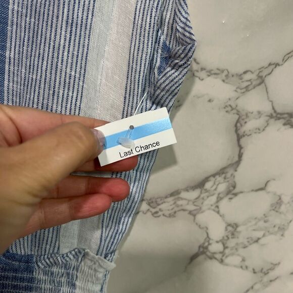 Rails Nevis Stripe Ashlyn Midi Dress Size M - Picture 6 of 13